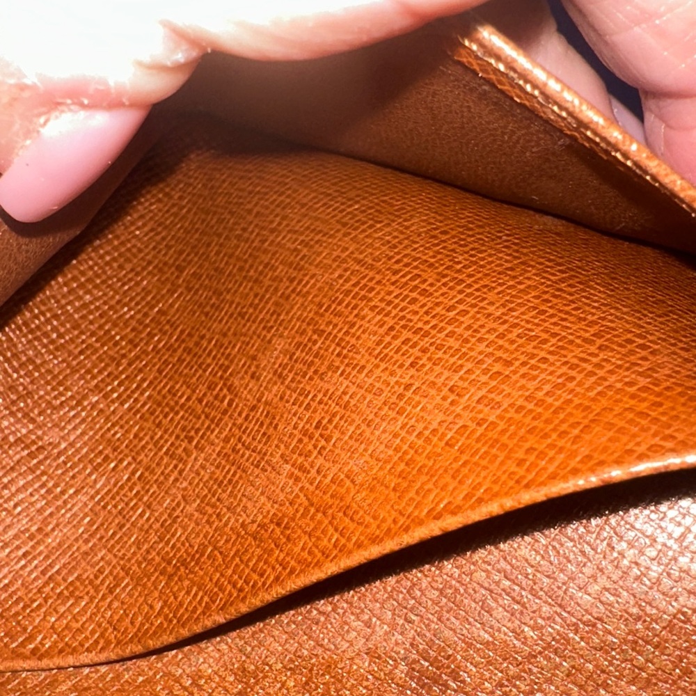 Louis Vuitton Monogram  Wallet  Brown with Gold KISS Lock - Picture 11 of 12